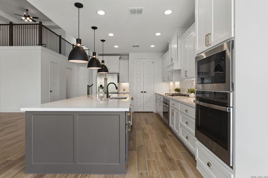 Furnished interior view inside a new home in Esperanza, Boerne (Image 17).