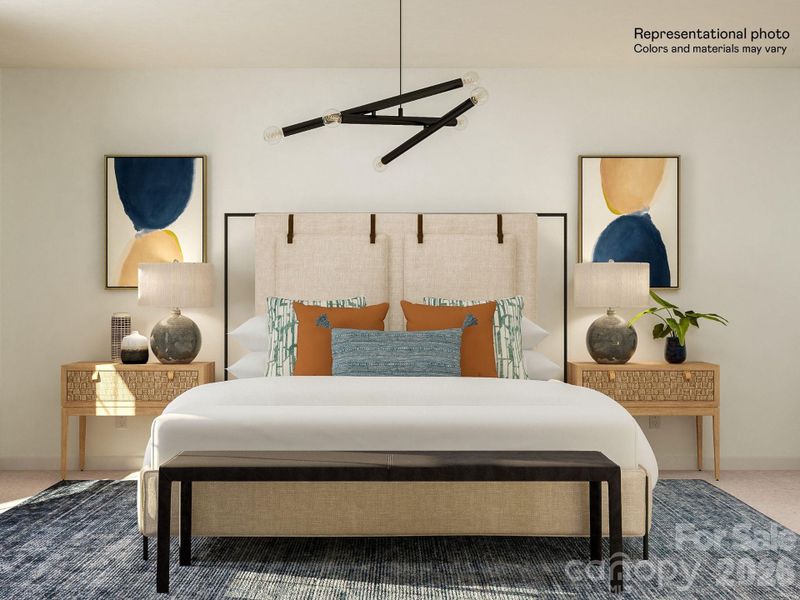 Furnished interior view inside a new home in Bakers Creek, Kannapolis (Image 5).