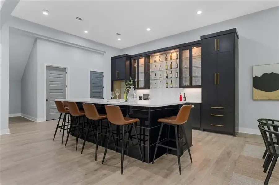Furnished interior view inside a new home in , Marietta (Image 9).