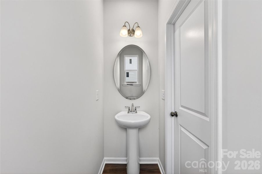 First floor powder room First floor powder room