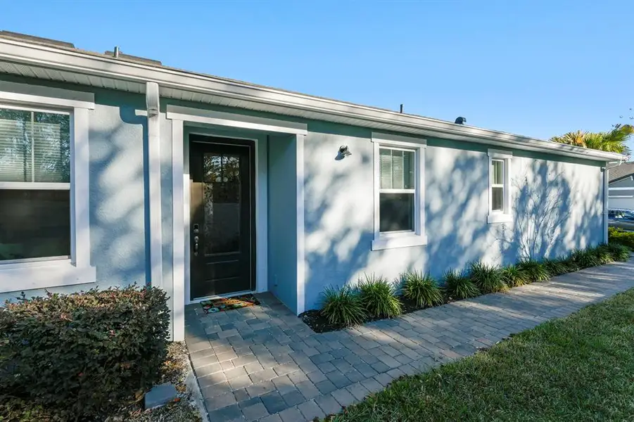 Exterior details and patio area of a home in , Sun City Center (Image 19). Exterior details and patio area of a home in , Sun City Center (Image 19).