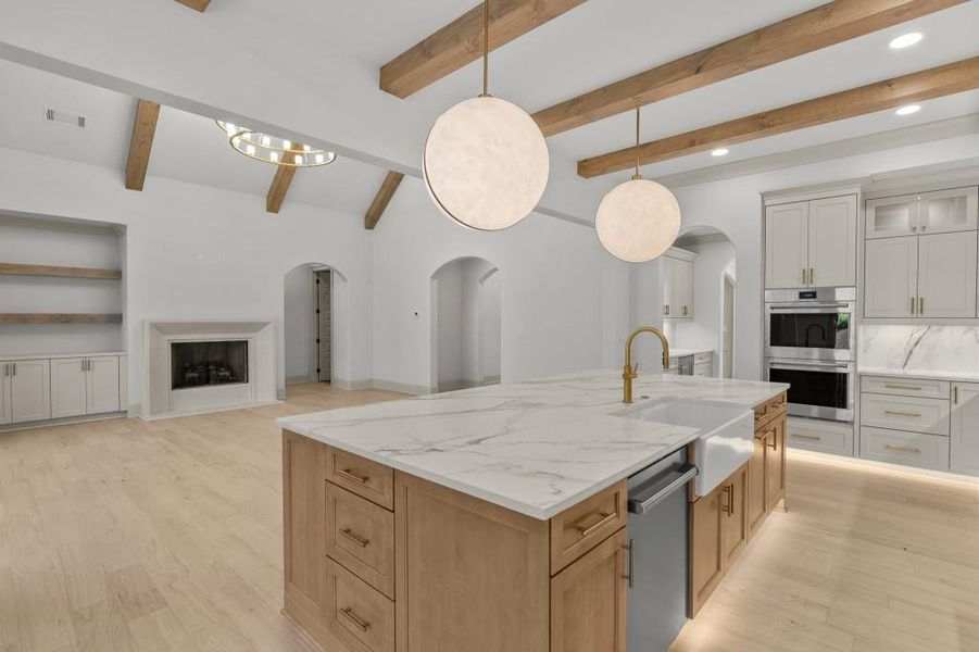 Furnished interior view inside a new home in , Braselton (Image 6).