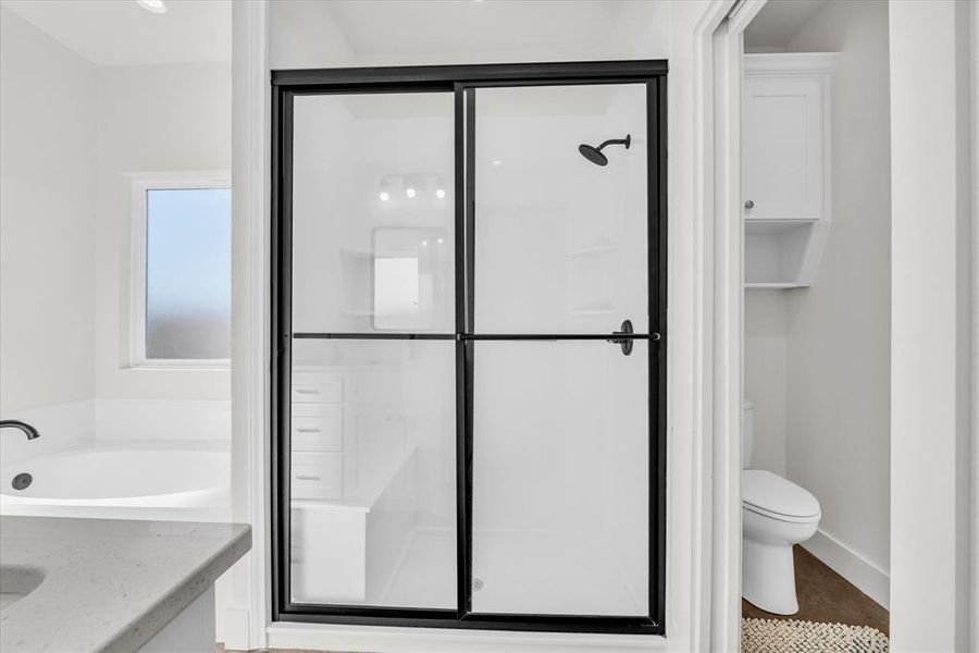 Furnished interior view inside a new home in , Riesel (Image 5).