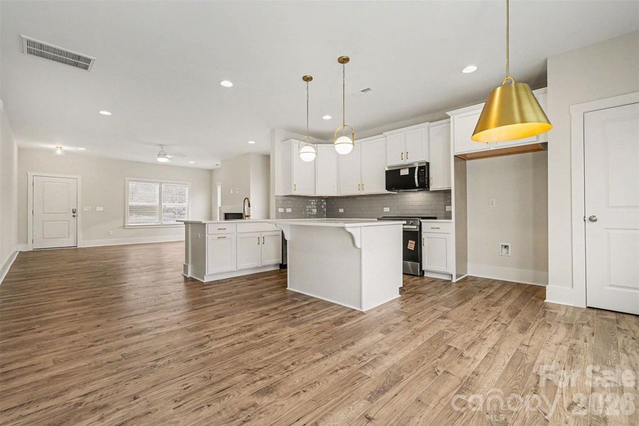 Furnished interior view inside a new home in , Charlotte (Image 11).