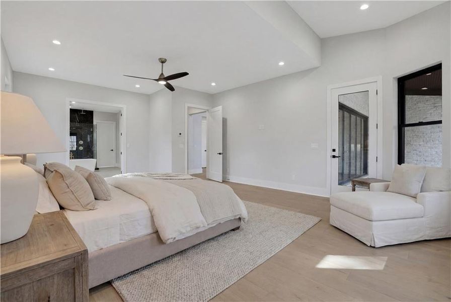 Furnished interior view inside a new home in , Milton (Image 44).