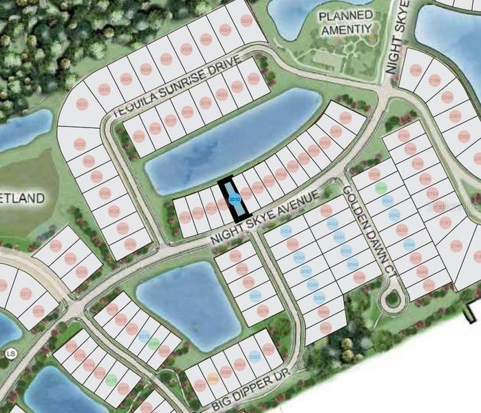 Cassia at Skye Ranch ~ Site Map