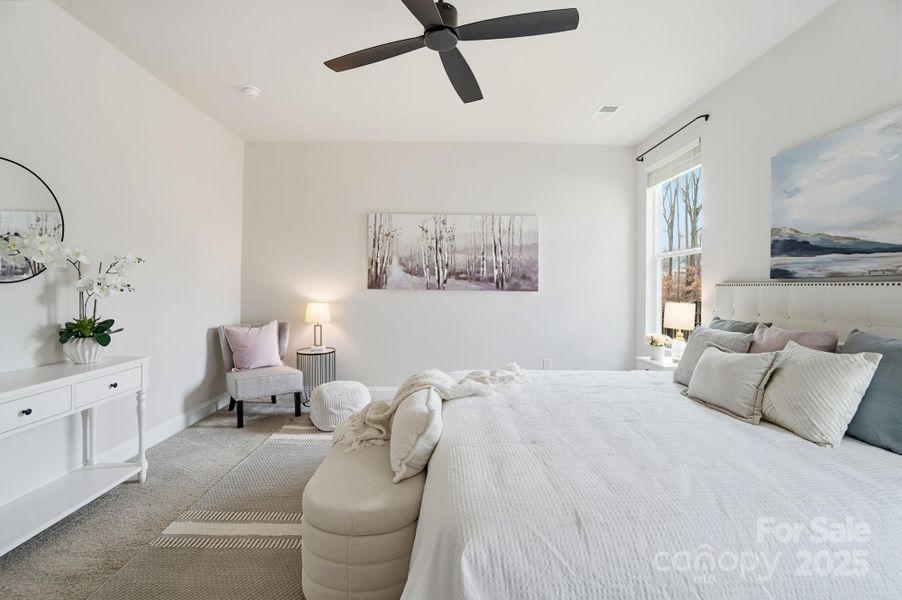 Furnished interior view inside a new home in , Cramerton (Image 26).