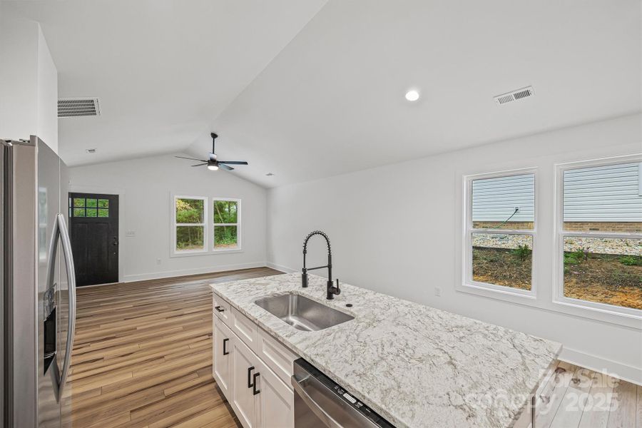 Furnished interior view inside a new home in , Concord (Image 8).