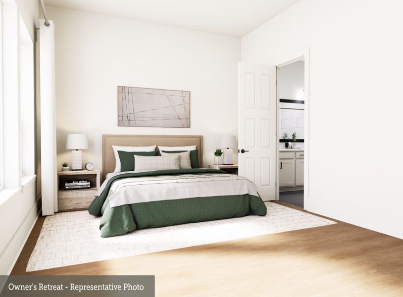 Furnished interior view inside a new home in Audubon – Ascent Collection, Magnolia (Image 4).