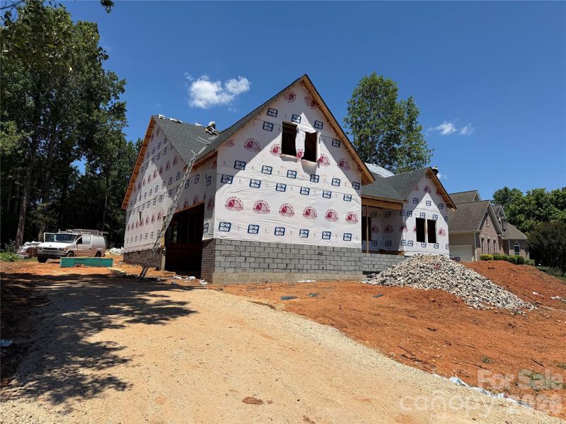 In-progress construction of a new home in , Salisbury, NC (Image 2). In-progress construction of a new home in , Salisbury, NC (Image 2).