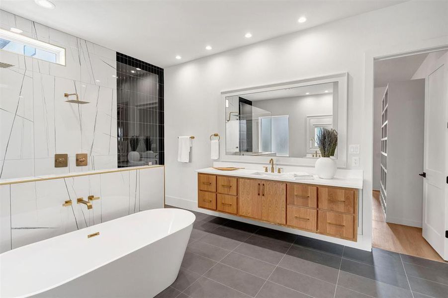 Furnished interior view inside a new home in , Willow Park (Image 10).