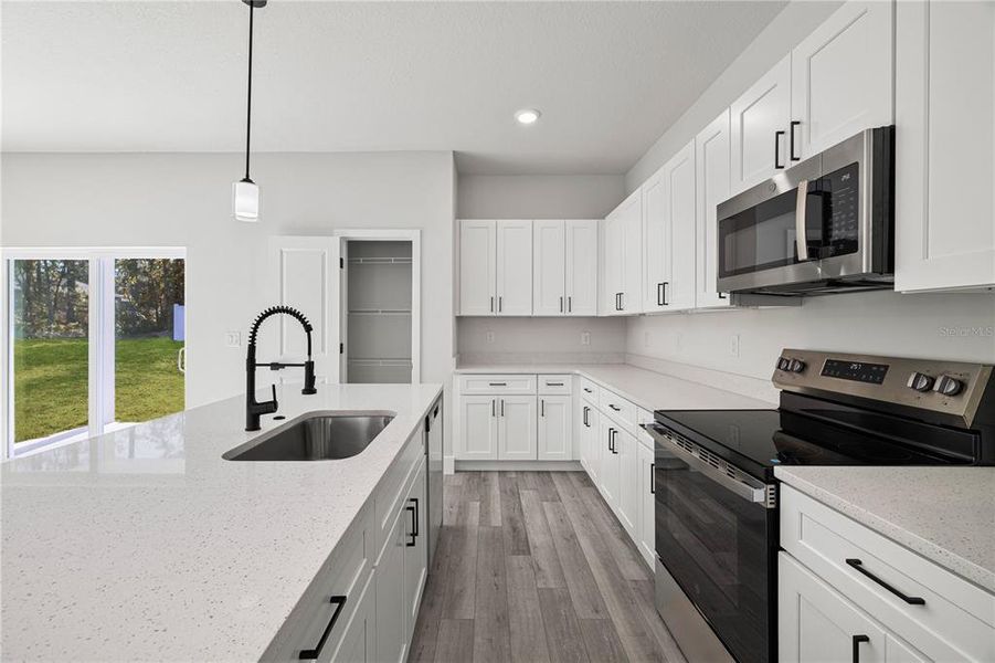 Furnished interior view inside a new home in , Dunnellon (Image 5).