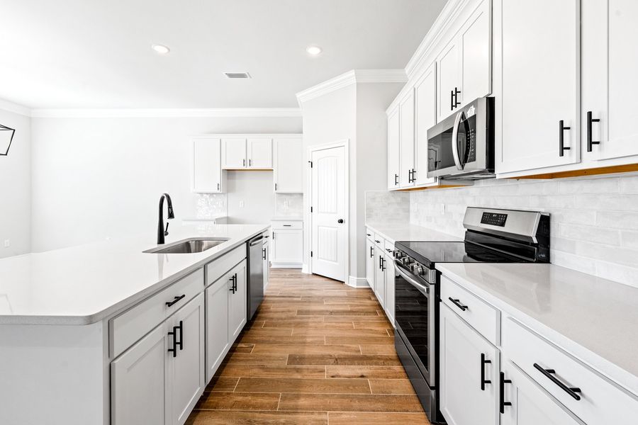 Furnished interior view inside a new home in Natureview, Freeport (Image 6).