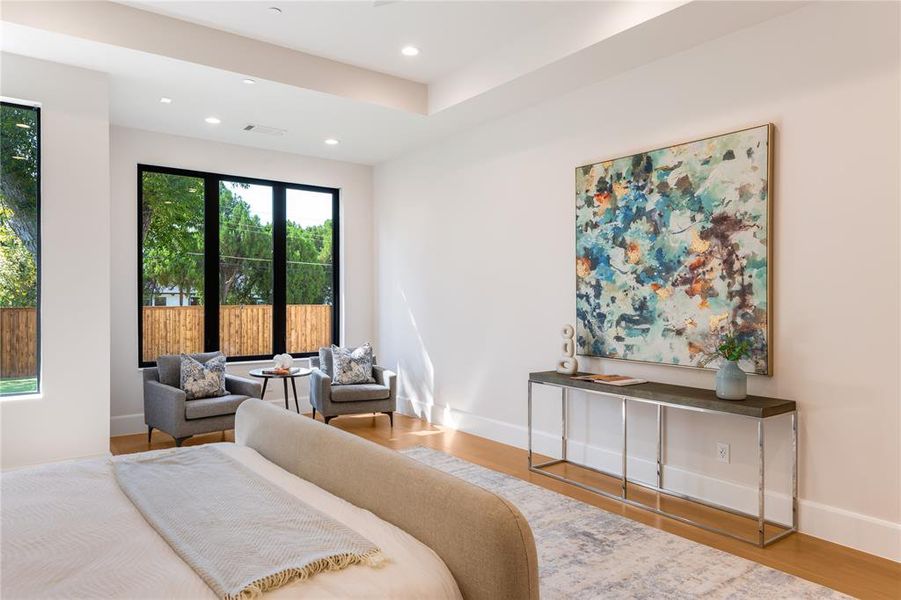 Furnished interior view inside a new home in , Dallas (Image 40). Furnished interior view inside a new home in , Dallas (Image 40).