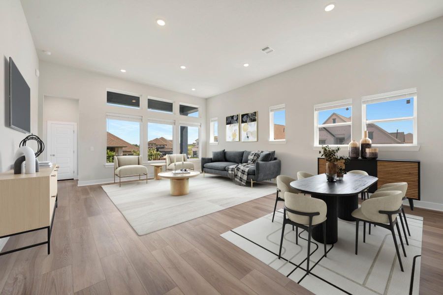 Dining - Family Room (Staged)