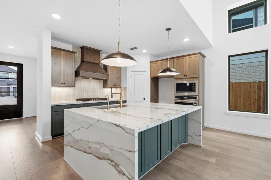 Furnished interior view inside a new home in Sienna 45', 50', Missouri City (Image 12).