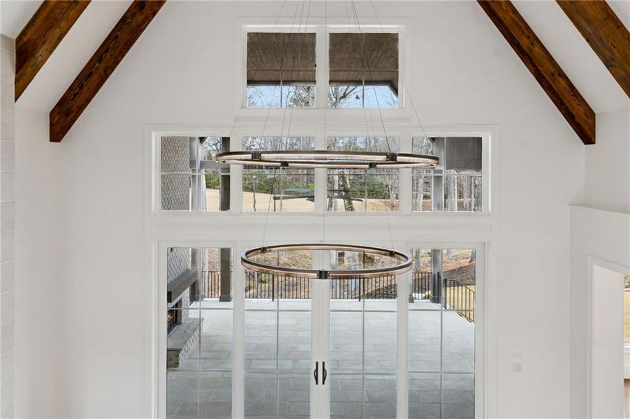 Close-up of interior finishes inside a home in , Suwanee (Image 70).