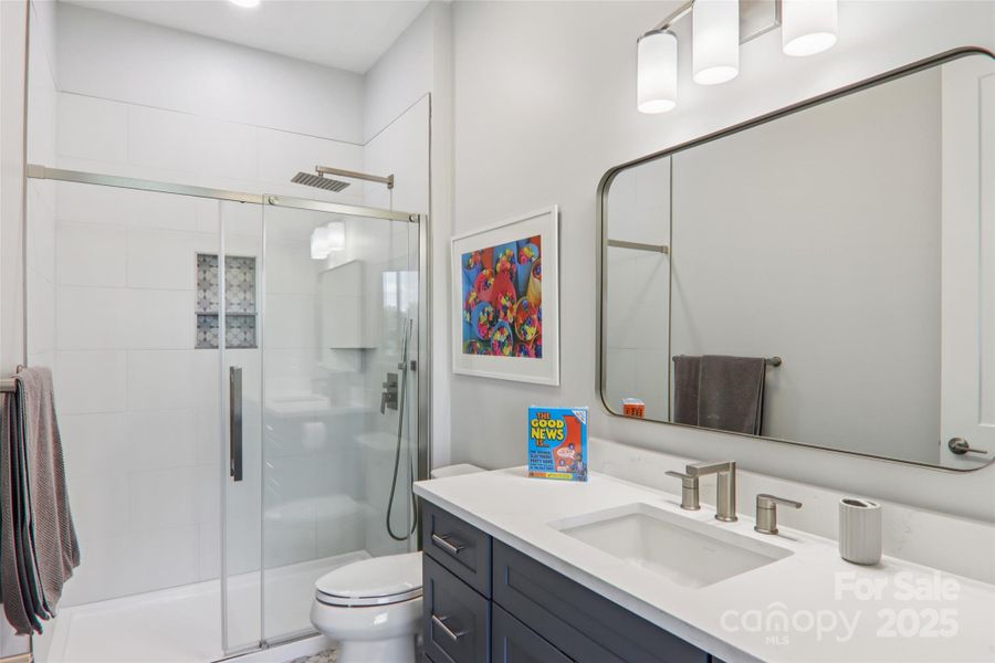 Furnished interior view inside a new home in , Hendersonville (Image 15).