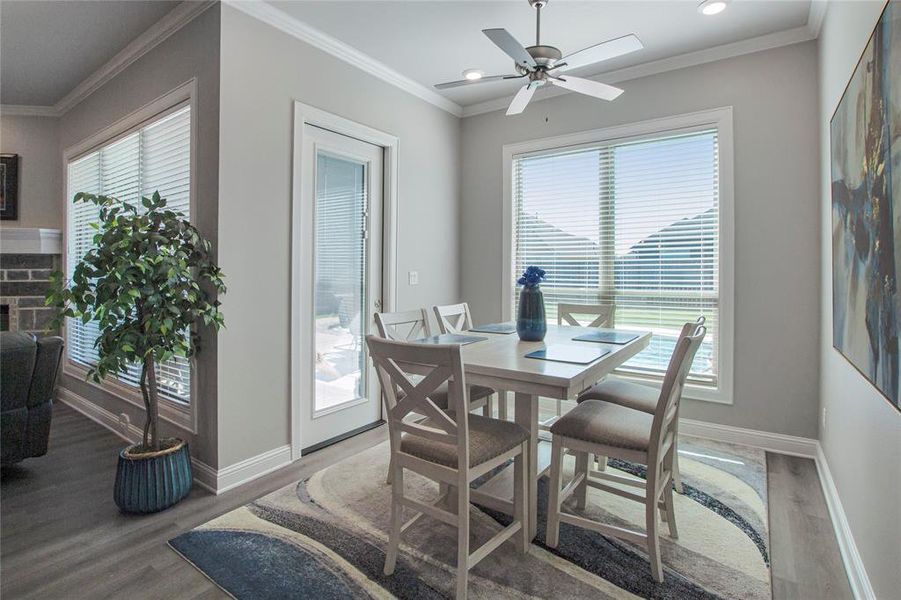 Furnished interior view inside a new home in , Bullard (Image 18).