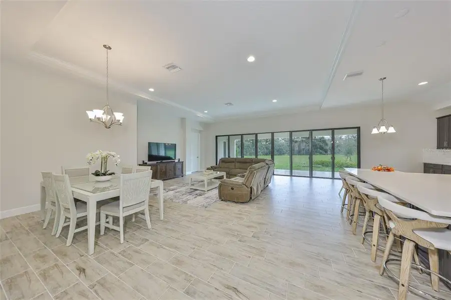 Furnished interior view inside a new home in Triple Creek, Riverview (Image 16).