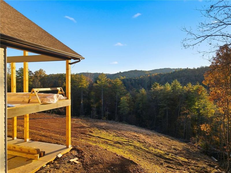 Exterior details and patio area of a home in , Ranger (Image 3).