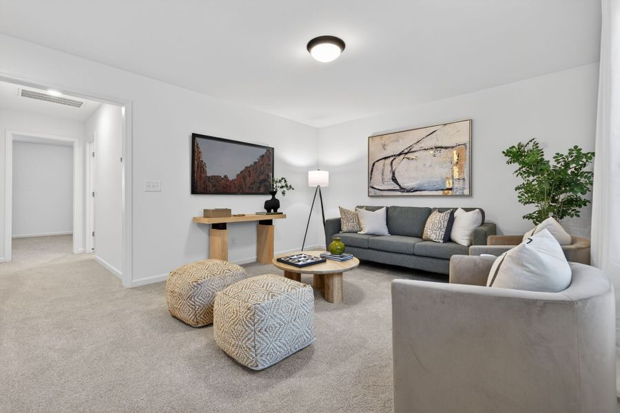 Furnished interior view inside a new home in Edgewater - The Cottages, Lancaster (Image 24).