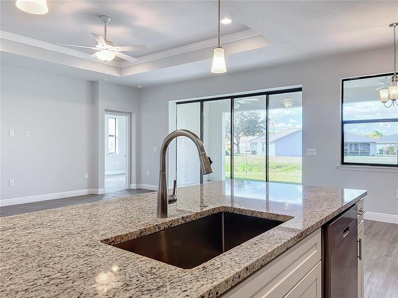 Furnished interior view inside a new home in , Punta Gorda (Image 18).