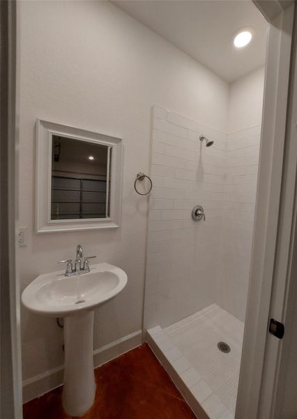 Another view of the 3rd Bathroom to include a view of the Shower.