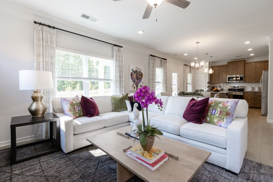 Furnished interior view inside a new home in Trellis Park, Hampton (Image 7).