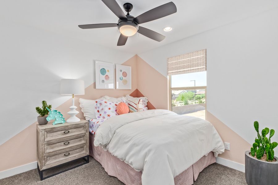 Furnished interior view inside a new home in Rancho Mercado, Surprise (Image 27).