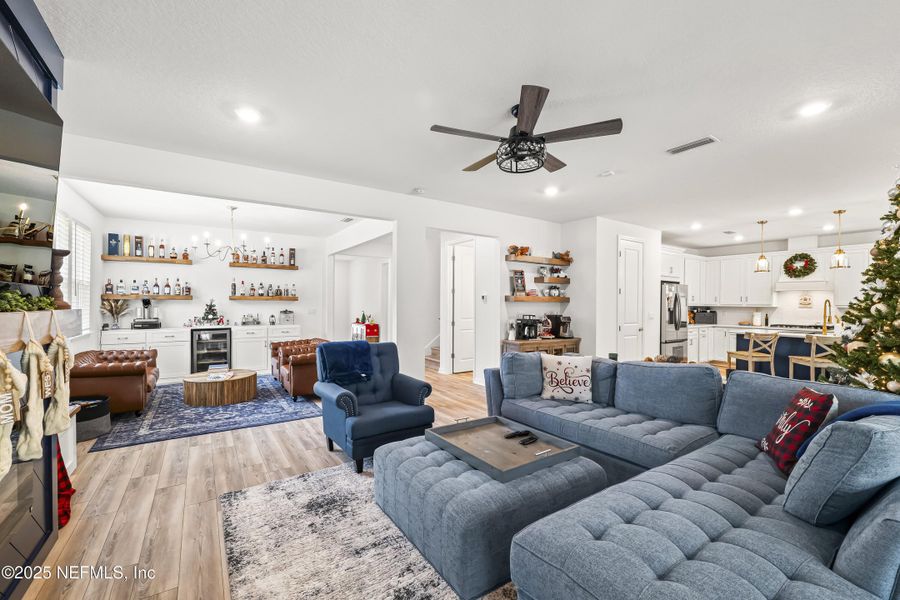 Furnished interior view inside a new home in , St. Augustine (Image 51).