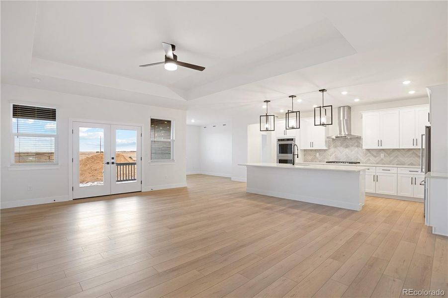 Spacious, unfurnished interior of a new home in Spring Valley Ranch, Elizabeth (Image 14).