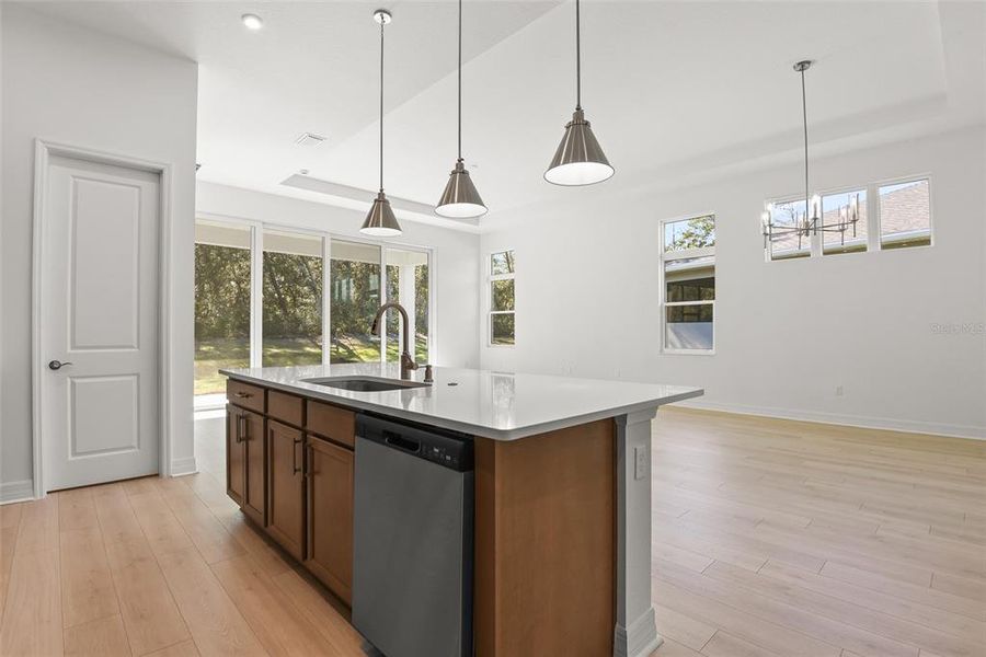 Furnished interior view inside a new home in The Reserve at Victoria, Deland (Image 6). Furnished interior view inside a new home in The Reserve at Victoria, Deland (Image 6).