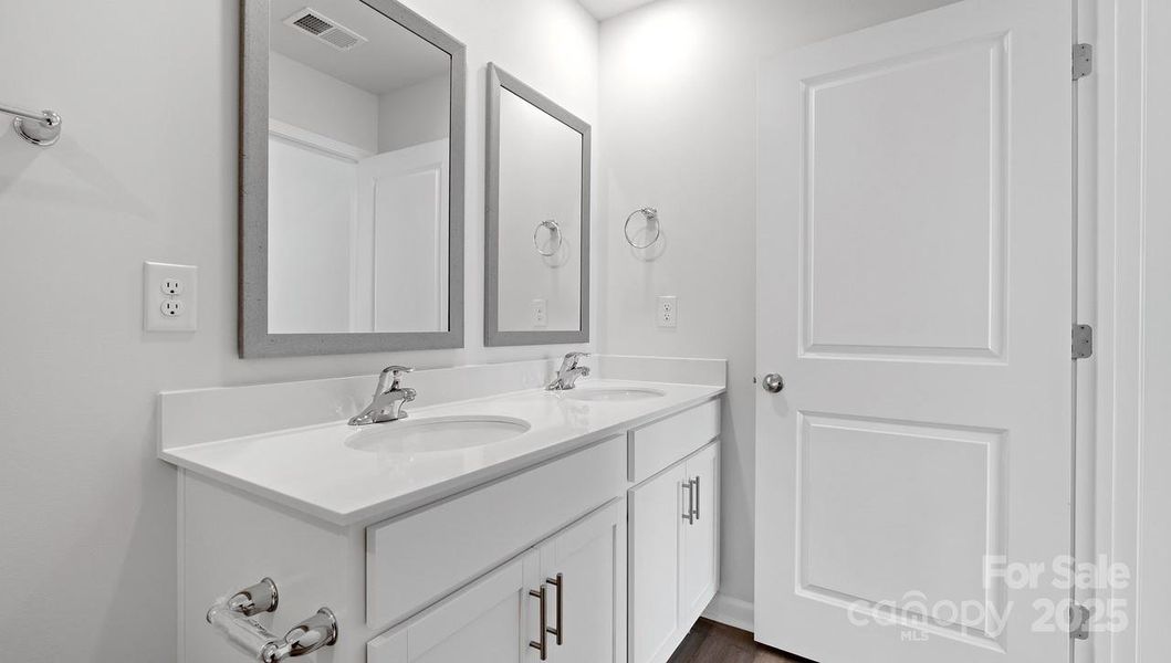 Furnished interior view inside a new home in Clark Creek Landing Townhomes, Lincolnton (Image 9).
