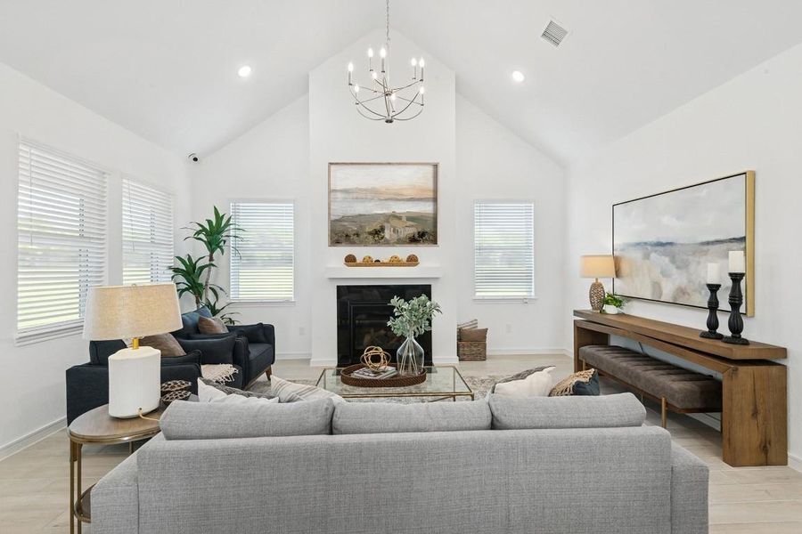 Furnished interior view inside a new home in Westwood, League City (Image 14). Furnished interior view inside a new home in Westwood, League City (Image 14).