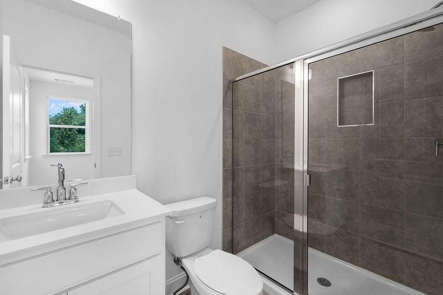 Furnished interior view inside a new home in Reserve at Hickory Walk, Kennesaw (Image 6).