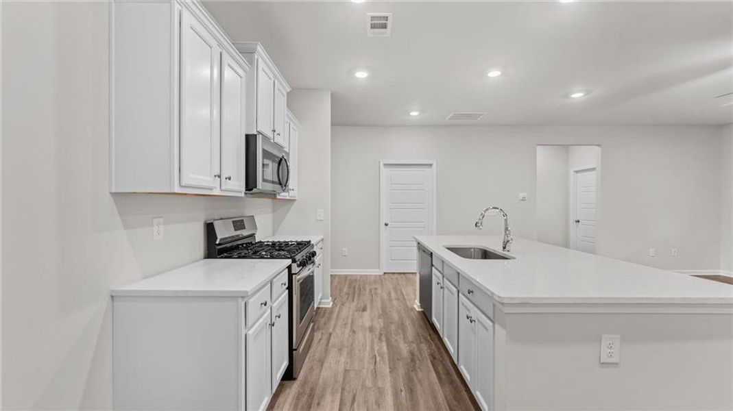 Furnished interior view inside a new home in Villages at Cedar Hill, Dallas (Image 35).