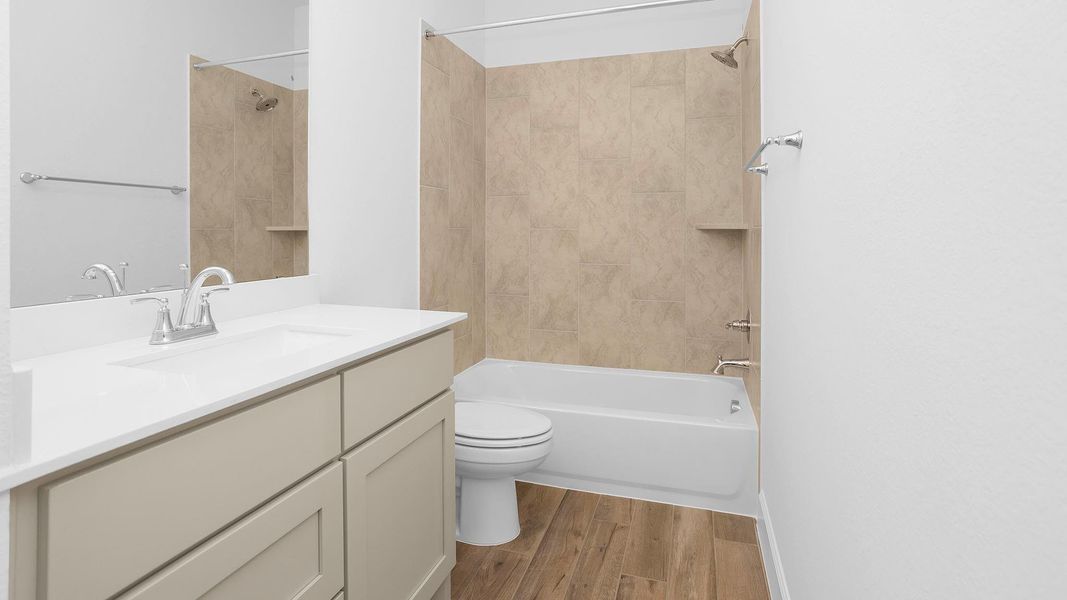 Furnished interior view inside a new home in Audubon, Magnolia (Image 8).
