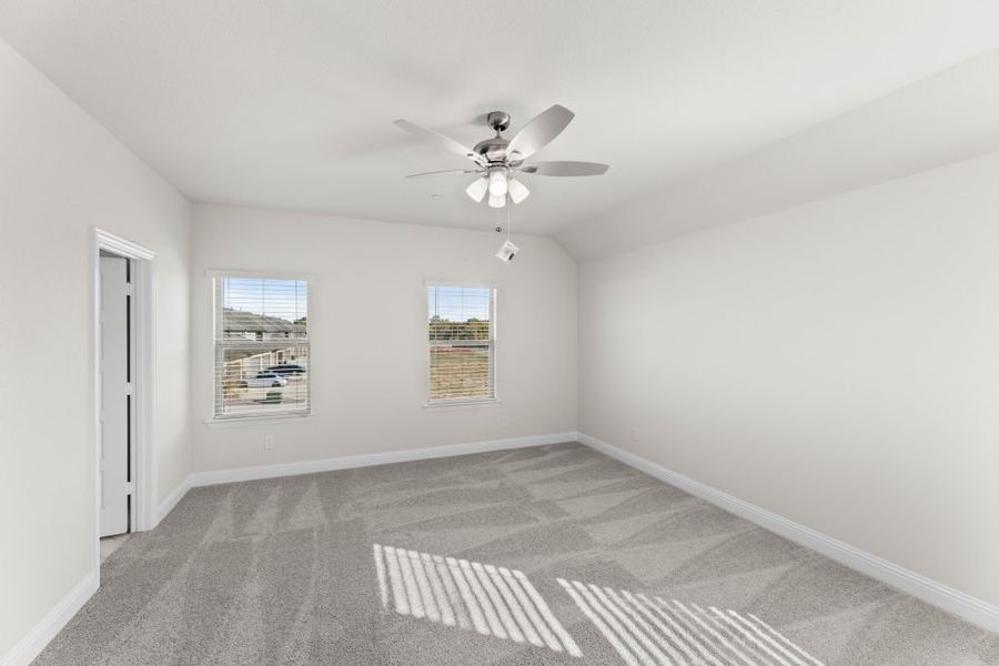 Representative exterior photo of a completed home built from the Lavon by Impression Homes in Timber Ridge, Corinth, TX (Image 13).