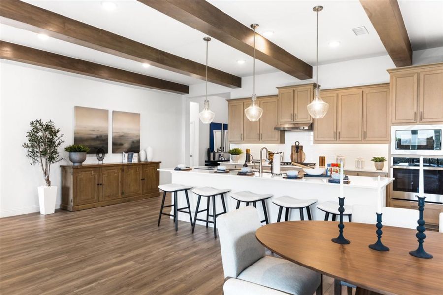 Furnished interior view inside a new home in Clearview Ranch, Royse City (Image 7).