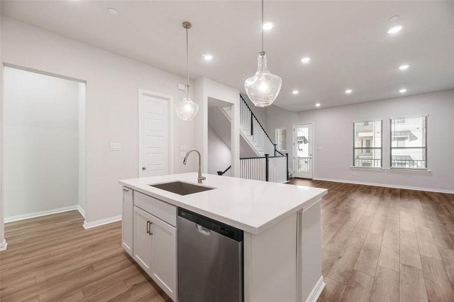 Furnished interior view inside a new home in , Frisco (Image 11).