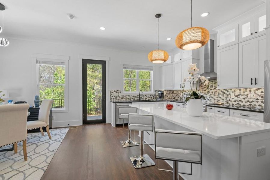 Furnished interior view inside a new home in , Stockbridge (Image 34).