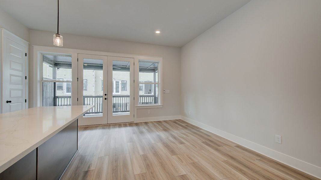 Furnished interior view inside a new home in Barrett Pointe, Kennesaw (Image 13).