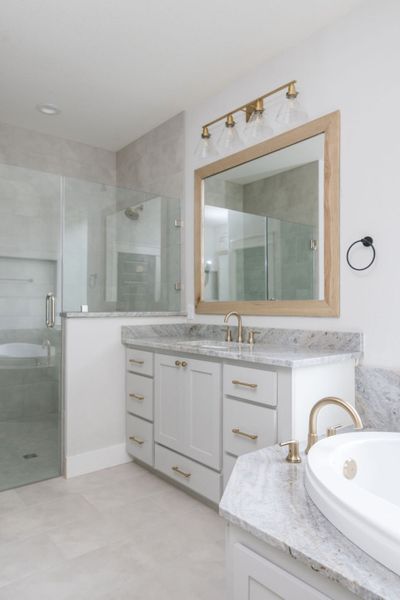 Representative furnished interior of a home built from the The Kaylee by Reece Homes in Pebble Creek, College Station (Image 38).