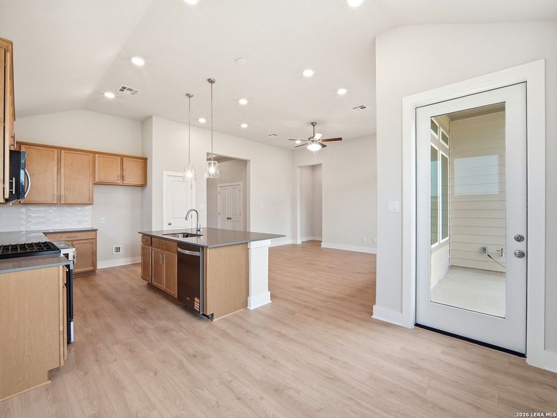 Furnished interior view inside a new home in Westridge, San Antonio (Image 7).