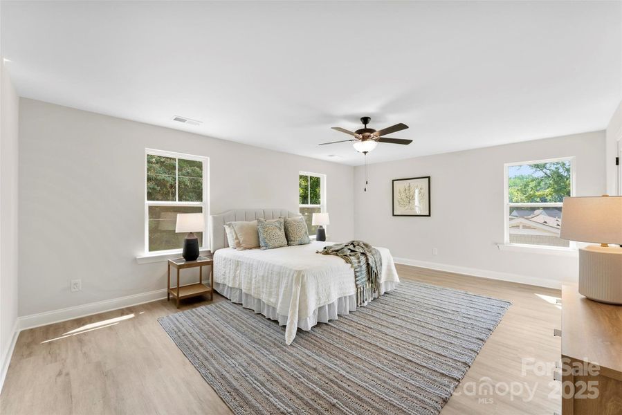Furnished interior view inside a new home in , Charlotte (Image 27).