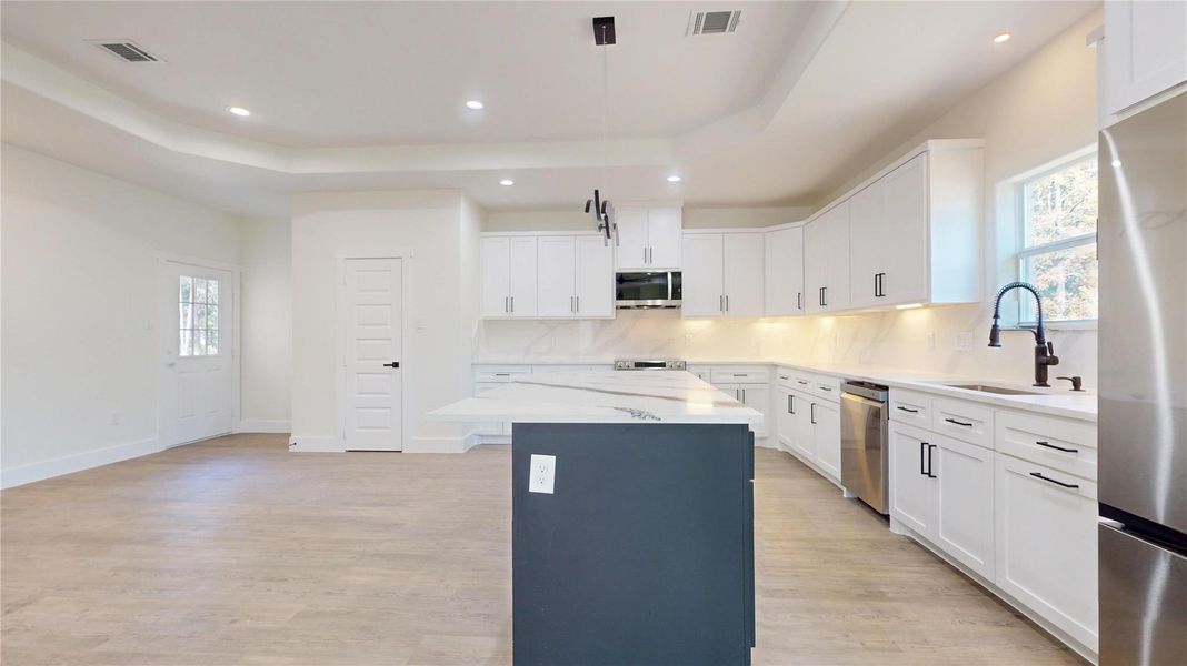 Furnished interior view inside a new home in , Dayton (Image 5). Furnished interior view inside a new home in , Dayton (Image 5).