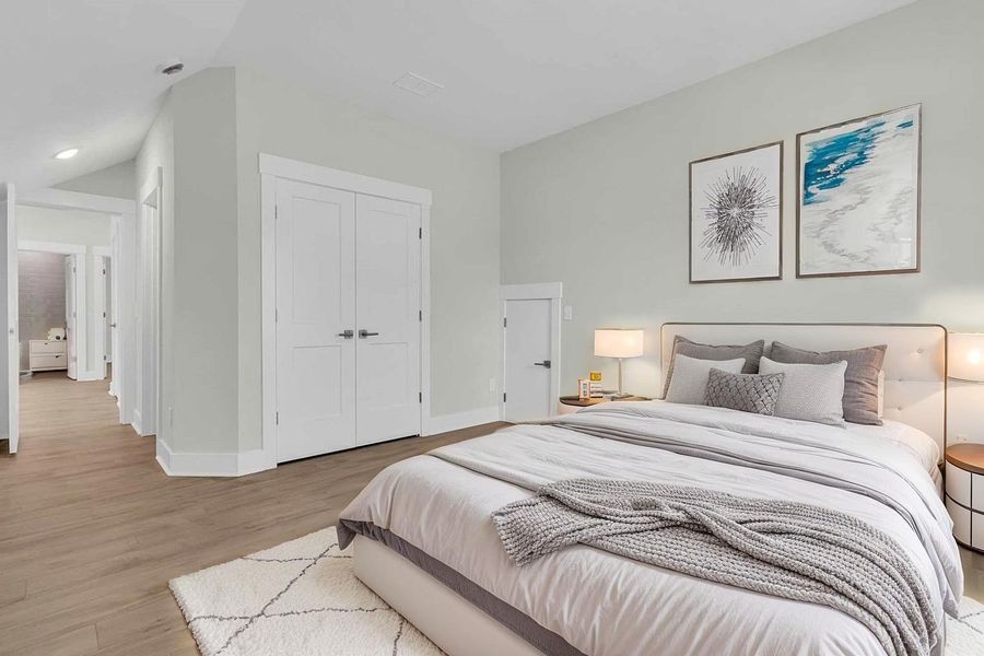 Furnished interior view inside a new home in Hidden Ponds Reserve, Awendaw (Image 8).
