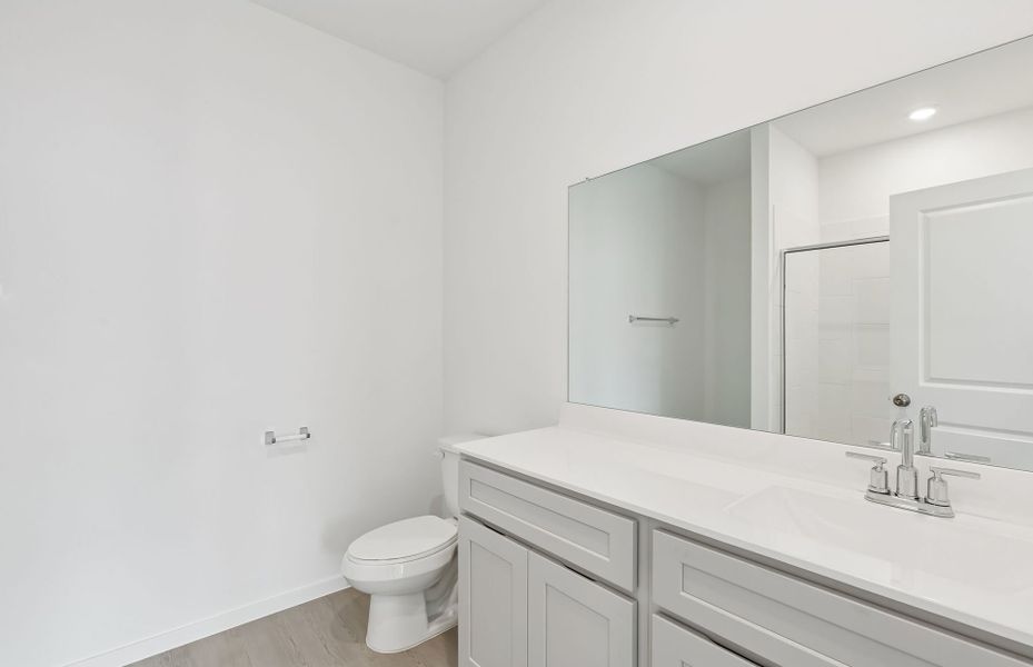 Furnished interior view inside a new home in Mavera, Conroe (Image 5).