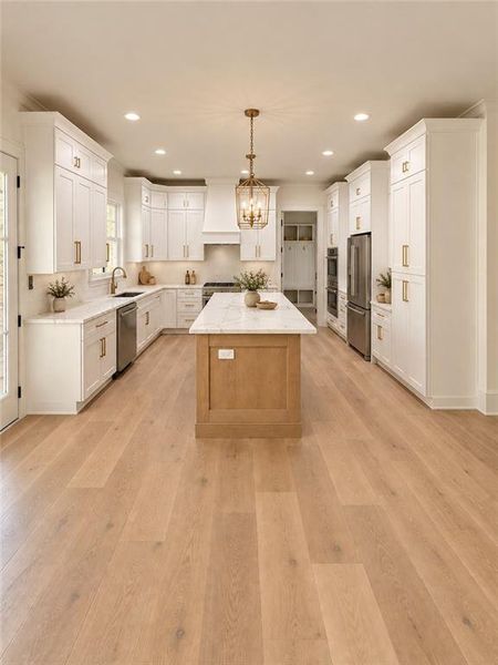 Furnished interior view inside a new home in , Clermont (Image 6).